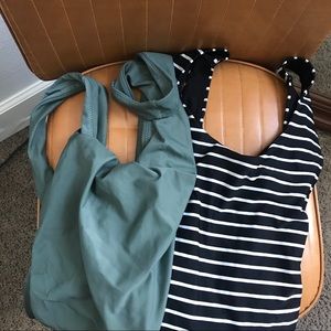 Two Aerie One Piece Swimsuits